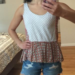 Anthropologie Postmark Small Tank